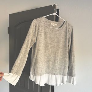 LOFT ribbed winter blouse